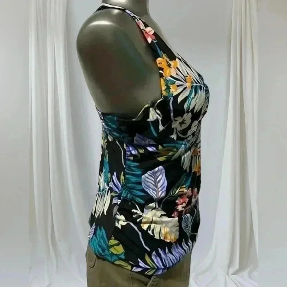 🆕Printed Ruched  Tankini - Picture 2 of 11